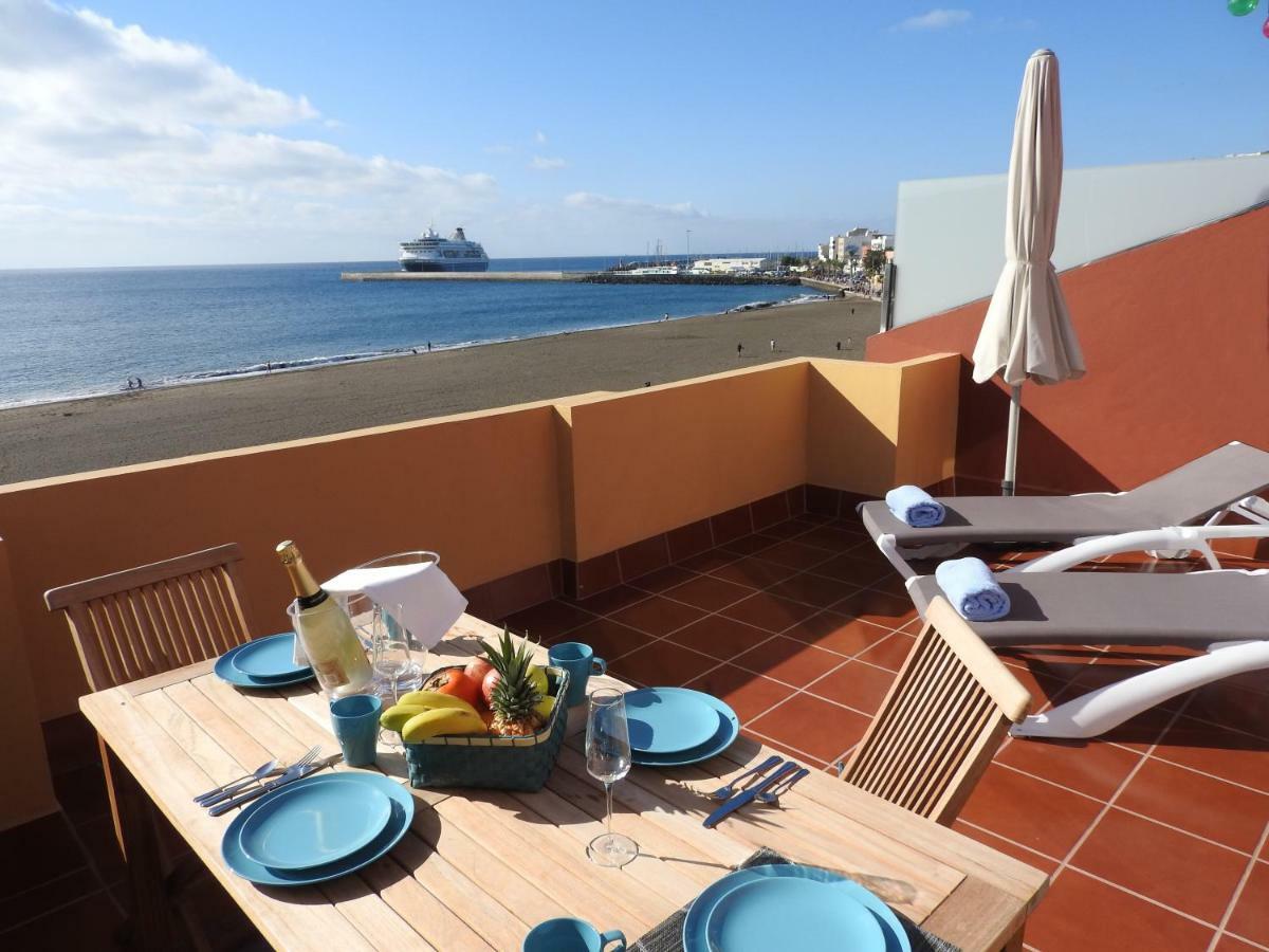 Apartmán Ocean View Penthouse II Gran Tarajal Exteriér fotografie